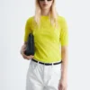 Maglietta in maglia fine