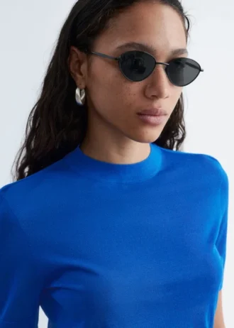Maglietta in maglia fine