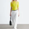 Maglietta in maglia fine