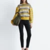 Maglione a righe
