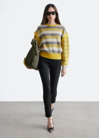Maglione a righe