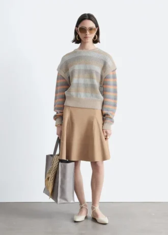 Maglione a righe