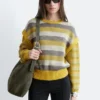 Maglione a righe