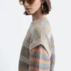 Maglione a righe