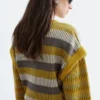 Maglione a righe