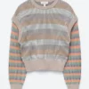 Maglione a righe