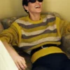 Maglione a righe