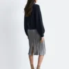 Maglione con maniche a palloncino in misto alpaca