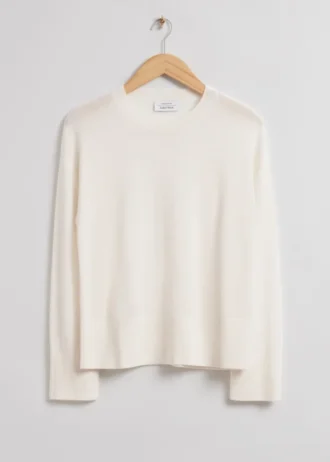 Maglione girocollo dalla vestibilità dritta