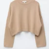 Maglione in cashmere e cotone