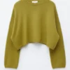 Maglione in cashmere e cotone