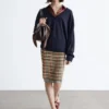 Maglione in lana merino con scollo a V
