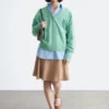 Maglione in lana merino con scollo a V