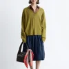 Maglione in lana merino con scollo a V