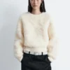 Maglione in maglia a pelo