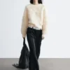 Maglione in maglia a pelo