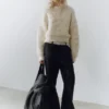 Maglione in maglia a pelo