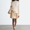 Maglione in maglia di seta e cotone