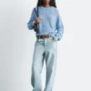 Maglione in maglia di seta e cotone
