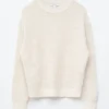 Maglione in maglia di seta e cotone