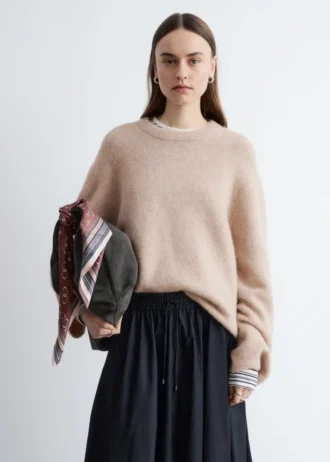 Maglione in misto alpaca