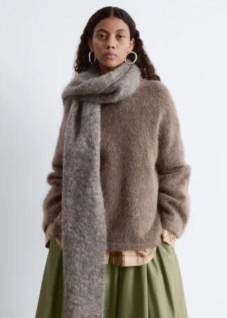 Maglione in misto mohair