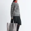 Maglione oversize in lana
