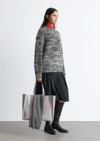 Maglione oversize in lana