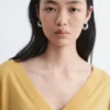 Maglione oversize in lana merino