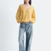 Maglione oversize in lana merino