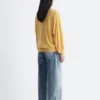 Maglione oversize in lana merino