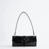 Mini borsa a spalla in pelle