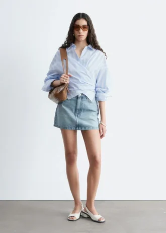 Minigonna in denim