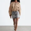 Minigonna in denim