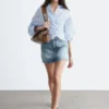 Minigonna in denim