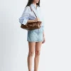 Minigonna in denim