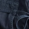 Minigonna in denim con dettaglio a fiocco