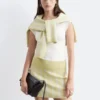 Minigonna in maglia luccicante