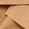 Minigonna in pelle scamosciata