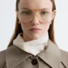 Occhiali da sole aviator oversize