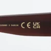 Occhiali da sole con montatura ovale