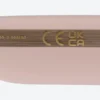 Occhiali da sole con montatura ovale oversize