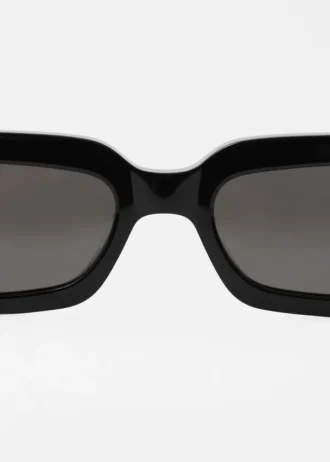 Occhiali da sole in acetato con montatura stretta