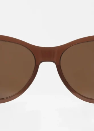 Occhiali da sole polarizzati in acetato con montatura cat-eye