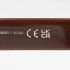 Occhiali da sole polarizzati in acetato con montatura cat-eye