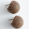 Orecchini a sfera con strass