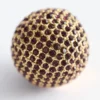 Orecchini a sfera con strass