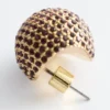 Orecchini a sfera con strass