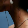 Orecchini pendenti con strass