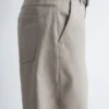 Pantaloni a gamba larga in twill